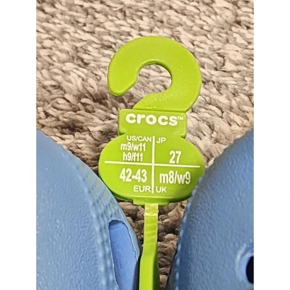 Crocs Disney Stitch Classic Comfort Clogs Clog Size Men's 9 Women's 11 Shoes NWT - Picture 13 of 14